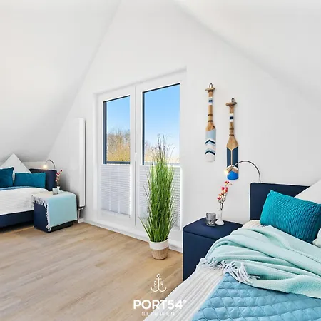 Дом отдыха Nordseeresort 64 Blaue Blumebuesum Бюзум
